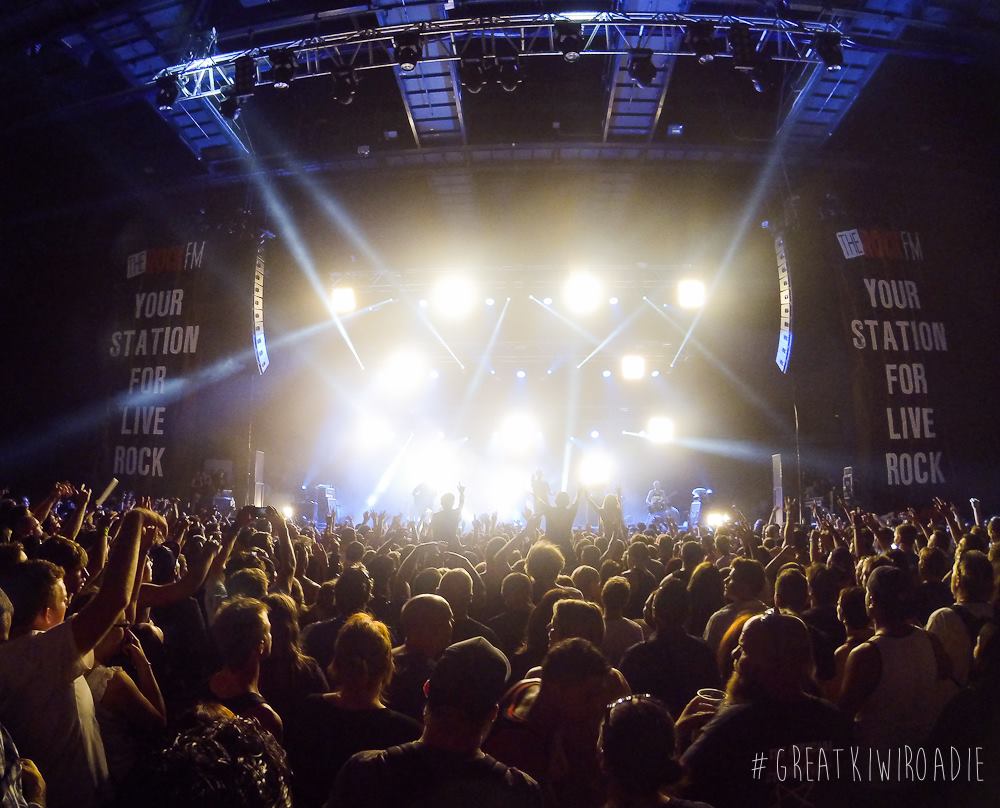 The Rock stage